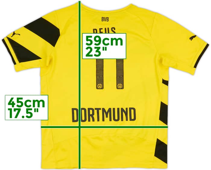2014-15 Borussia Dortmund Home Shirt Reus #11 - 6/10 - (S.Boys)