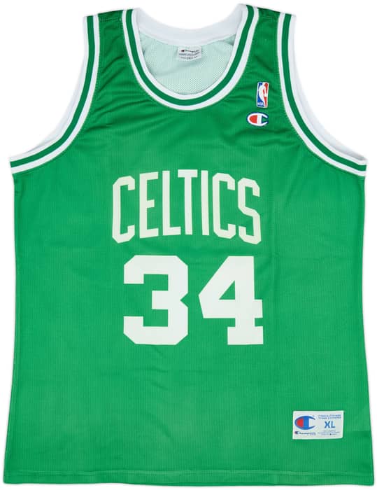 1998-06 Boston Celtics Pierce #34 Champion Away Jersey - 7/10 - (XL)