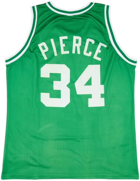 1998-06 Boston Celtics Pierce #34 Champion Away Jersey - 7/10 - (XL)