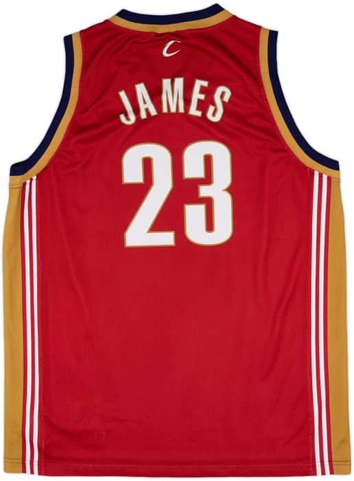 2003-10 Cleveland Cavaliers James #23 Champion Away Jersey - 9/10 - (XL)