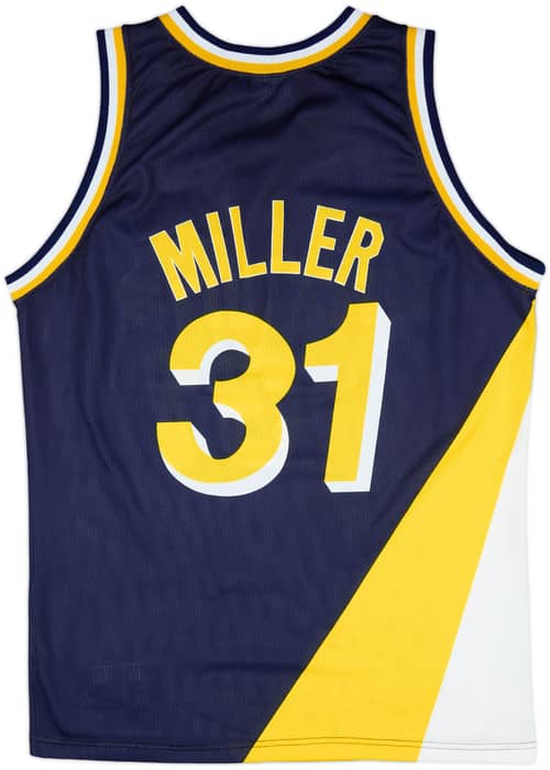 1991-97 Indiana Pacers Miller #31 Champion Away Jersey - 9/10 - (XL)