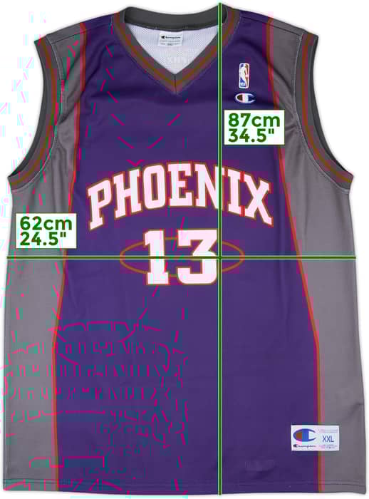 2004-10 Phoenix Suns Nash #13 Champion Away Jersey - 9/10 - (XXL)