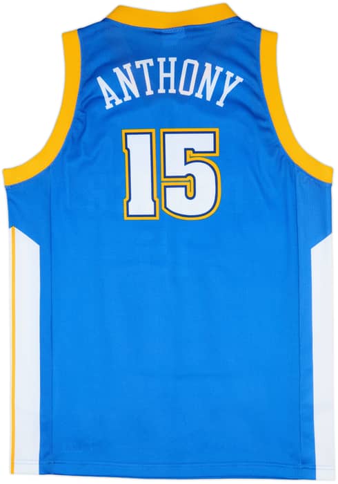 2003-10 Denver Nuggets Anthony #15 Champion Away Jersey - 9/10 - (XL)