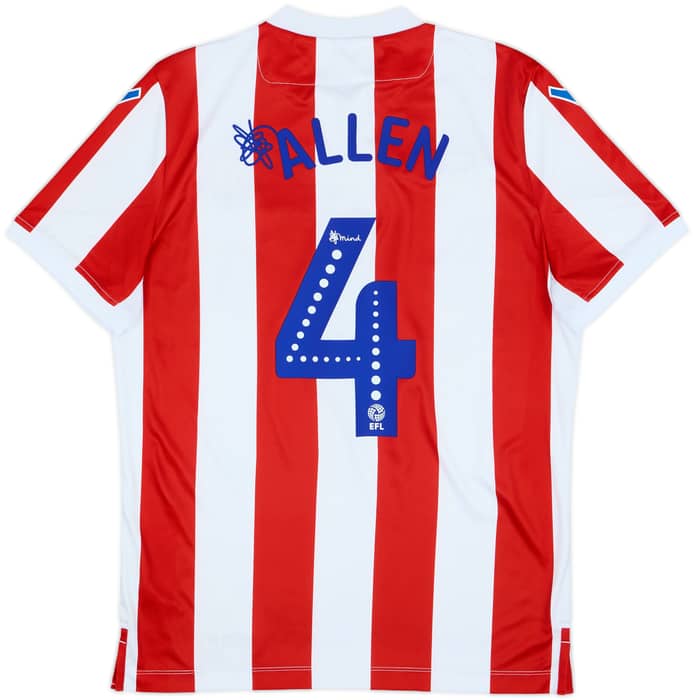 2018-19 Stoke City Home Shirt Allen #4 - 9/10 - (S)