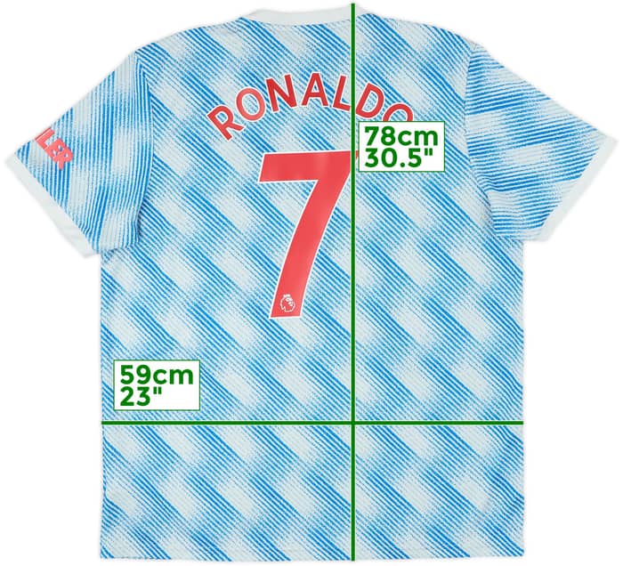 2021-22 Manchester United Away Shirt Ronaldo #7 - 6/10 - (XL)