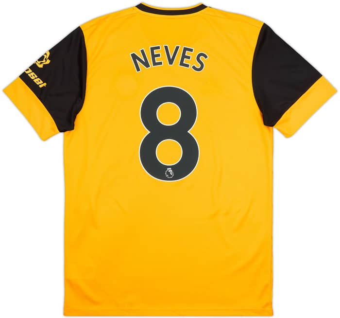 2020-21 Wolves Home Shirt Neves #8 - 10/10 - (M)