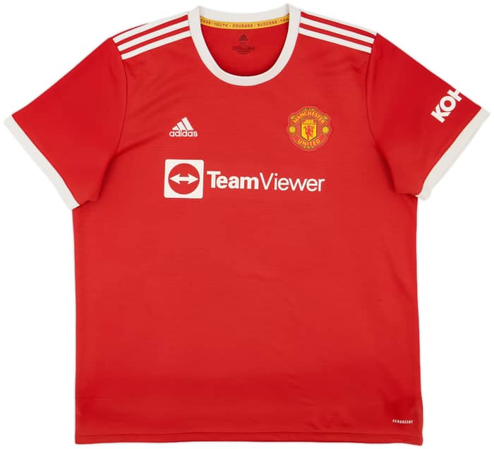 2021-22 Manchester United Home Shirt Ronaldo #7 - 6/10 - (XXL)