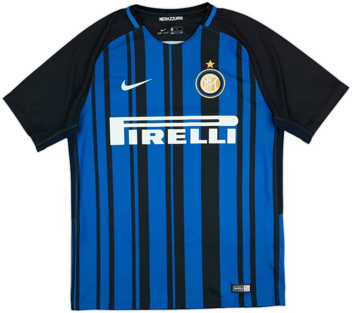 2017-18 Inter Milan Home Shirt - 9/10 - (M)