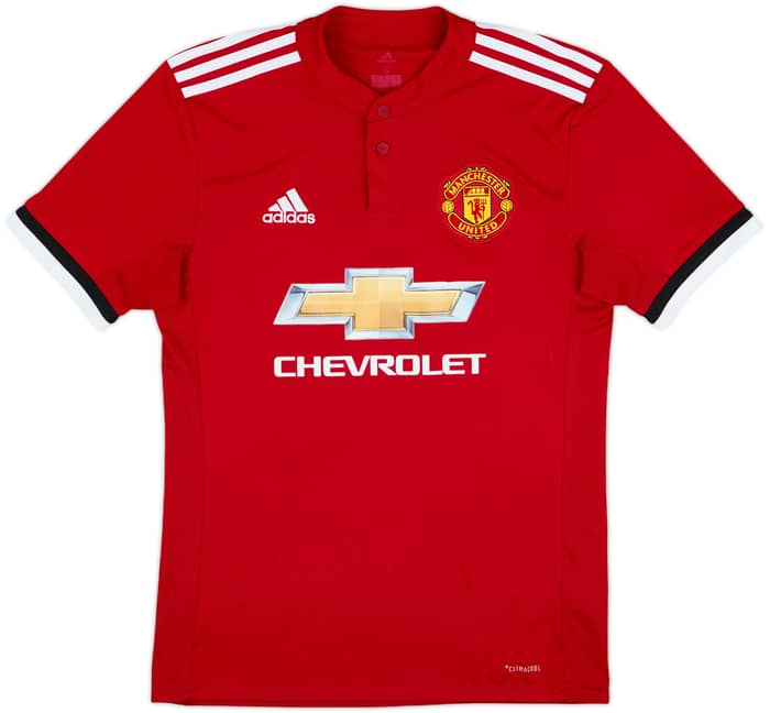 2017-18 Manchester United Home Shirt Ibrahimovic #10 - 6/10 - (S)