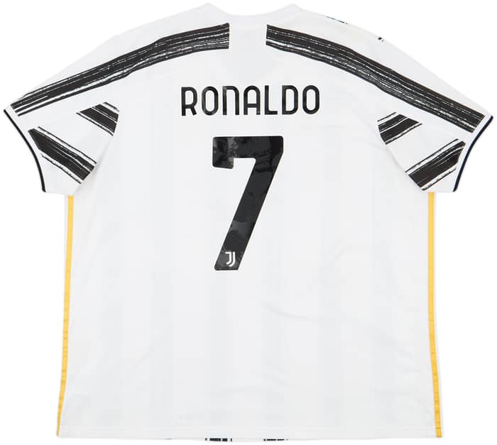 2020-21 Juventus Home Shirt Ronaldo #7 - 9/10 - (3XL)