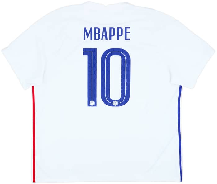 2020-21 France Away Shirt Mbappe #10 - 8/10 - (XXL)