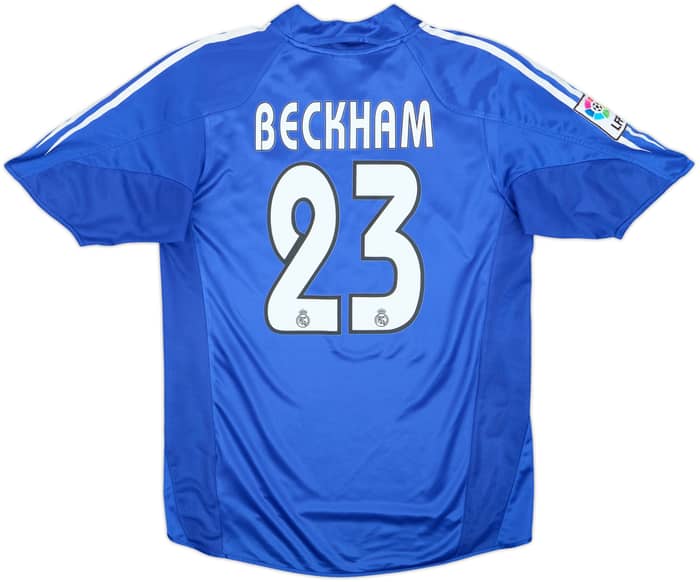 2004-05 Real Madrid Third Shirt Beckham #23 - 7/10 - (S)