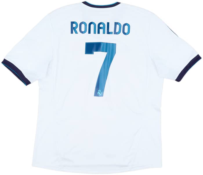 2012-13 Real Madrid Home Shirt Ronaldo #7 - 6/10 - (XL)
