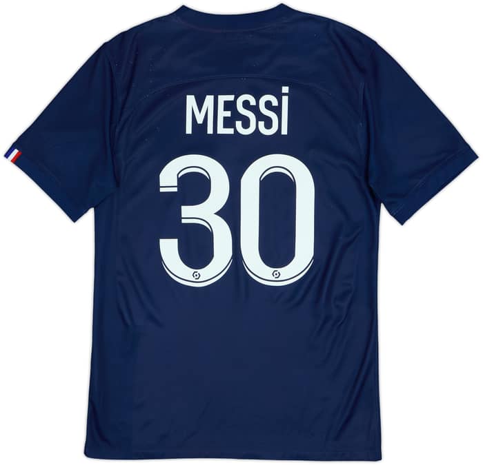 2022-23 Paris Saint-Germain Home Shirt Messi #30 - 6/10 - (S)