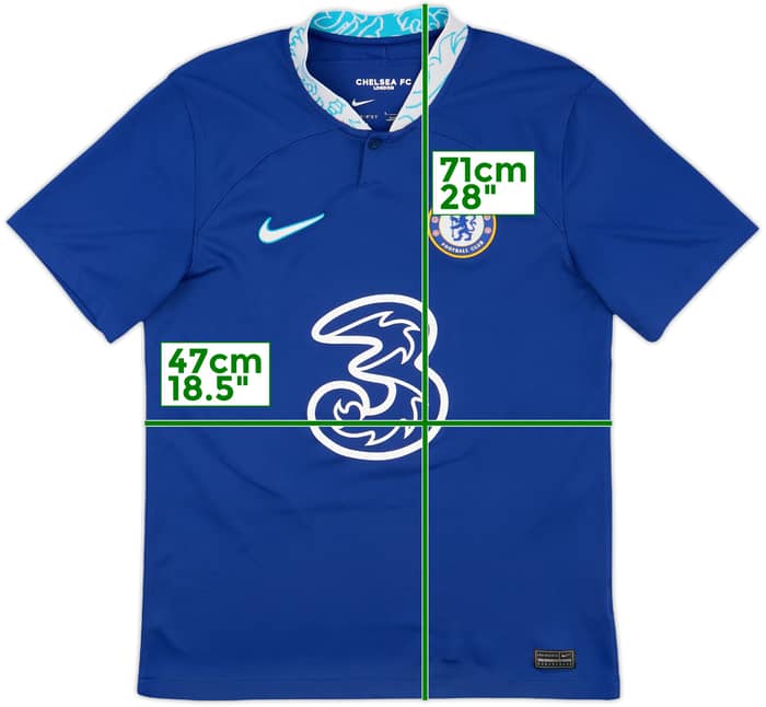 2022-23 Chelsea Home Shirt Pulisic #10 - 9/10 - (S)