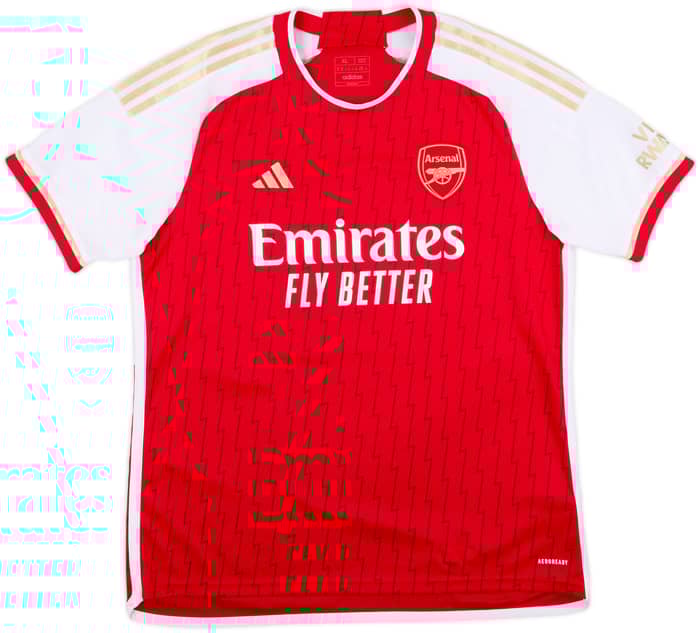 2023-24 Arsenal Home Shirt Saka #7 - 8/10 - (XL)