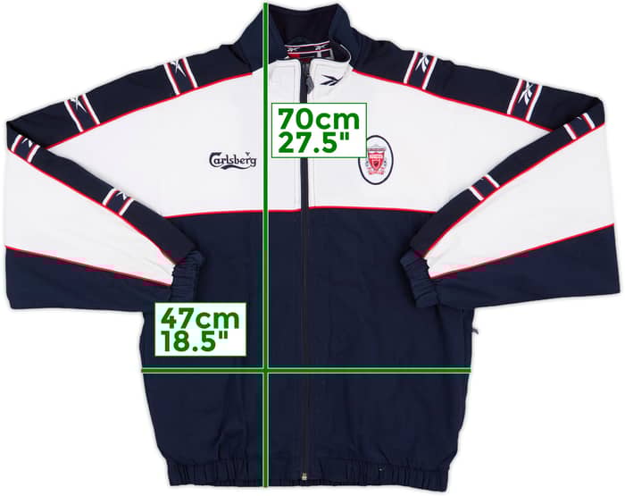 1996-97 Liverpool Reebok Track Jacket - 5/10 - (XS)