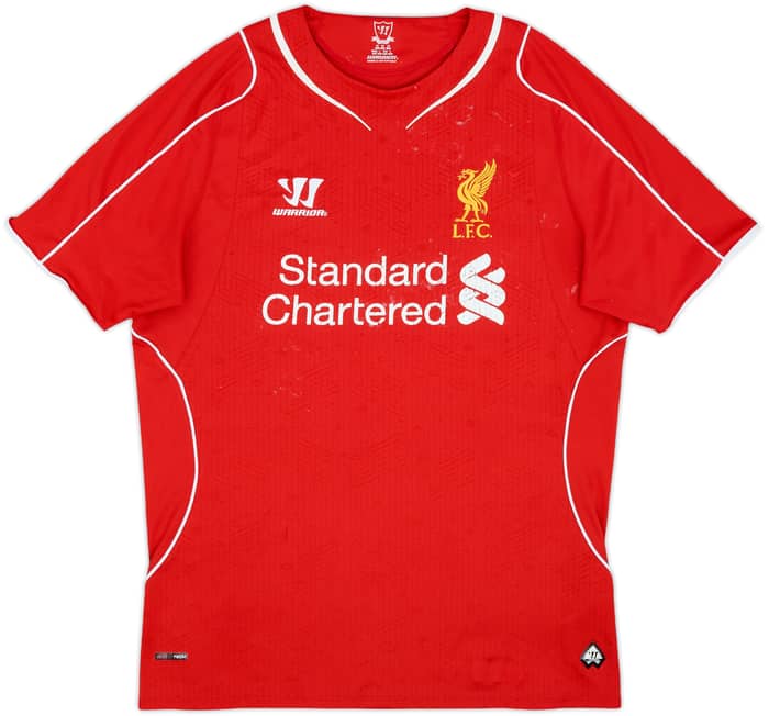 2014-15 Liverpool Home Shirt - 4/10 - (M)