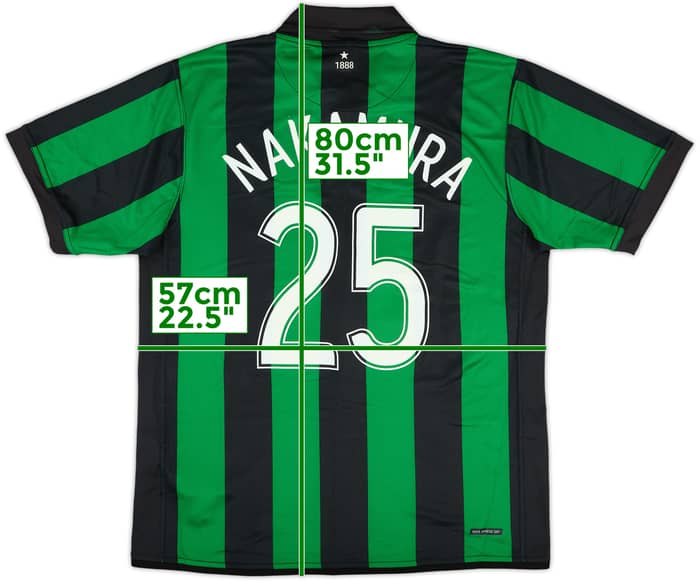 2006-08 Celtic Away Shirt Nakamura #25 - 8/10 - (L)