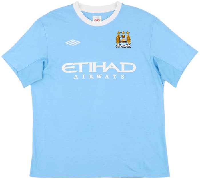 2009-10 Manchester City Home Shirt Wright-Phillips #8 - 7/10 - (L)