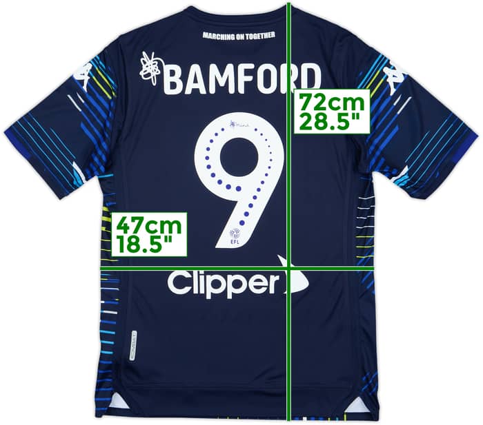 2018-19 Leeds United Away Shirt Bamford #9 (XS)