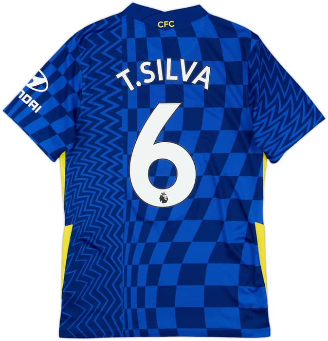 2021-22 Chelsea Home Shirt T.Silva #6 - 8/10 - (S)