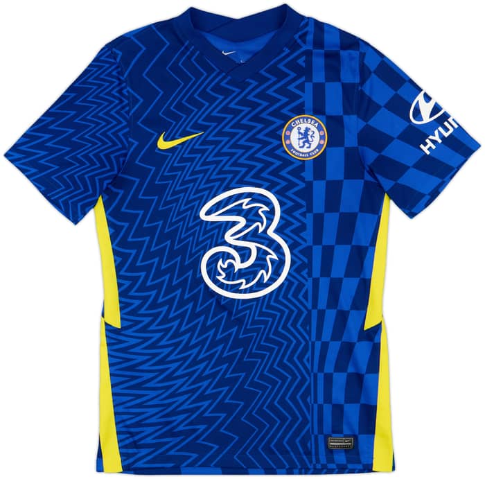 2021-22 Chelsea Home Shirt T.Silva #6 - 8/10 - (S)