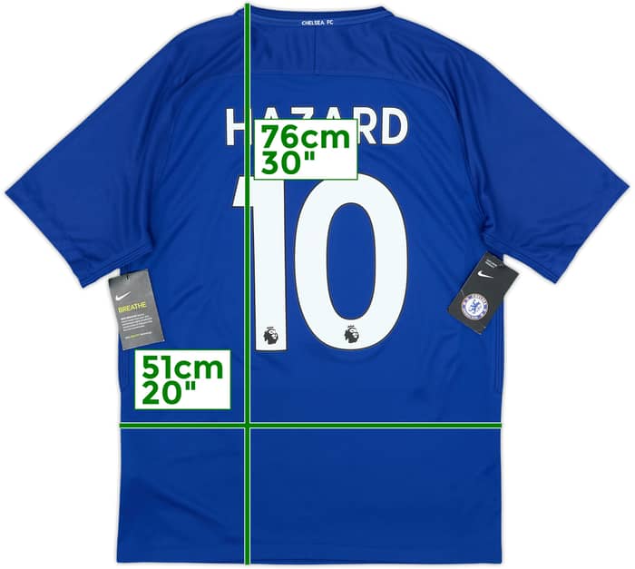 2017-18 Chelsea Home Shirt Hazard #10 (M)
