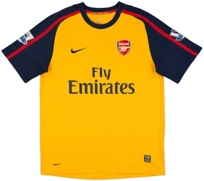 2008-09 Arsenal Away Shirt Walcott #14 - 8/10 - (L)