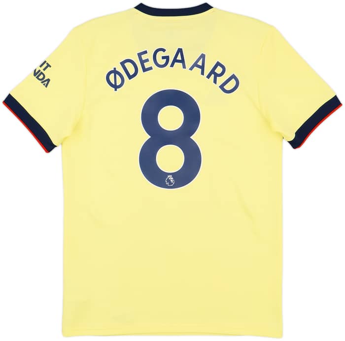 2021-22 Arsenal Away Shirt Odegaard #8 - 9/10 - (M)