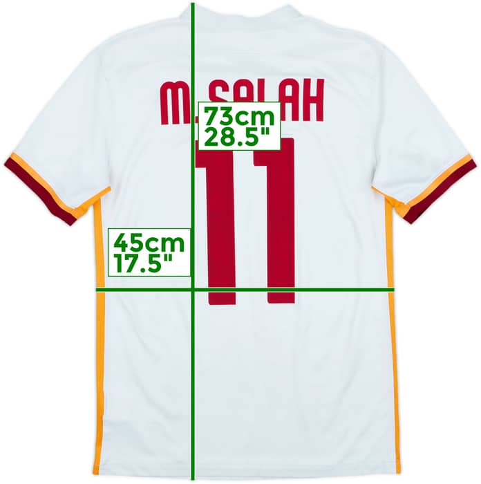 2015-16 Roma Away Shirt M.Salah #11 - 5/10 - (S)