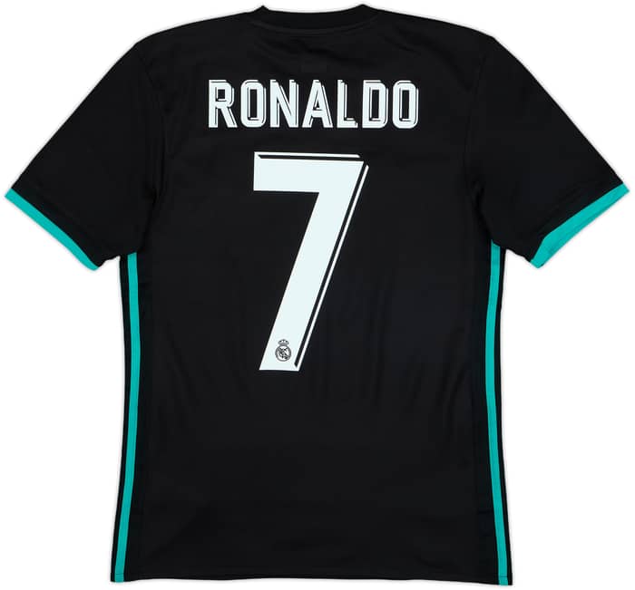 2017-18 Real Madrid Away Shirt Ronaldo #7 - 8/10 - (XS)