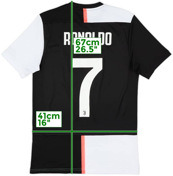 2019-20 Juventus Home Shirt Ronaldo #7 - 6/10 - (S)