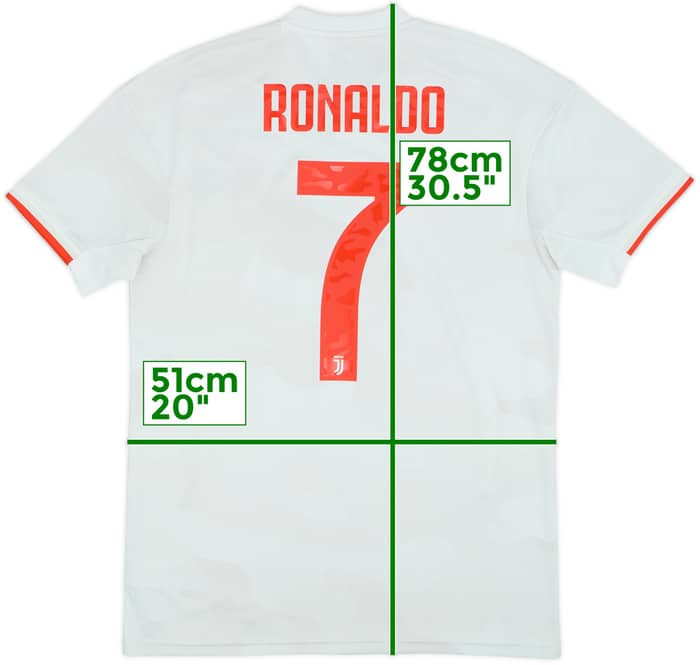 2019-20 Juventus Away Shirt Ronaldo #7 - 8/10 - (M)