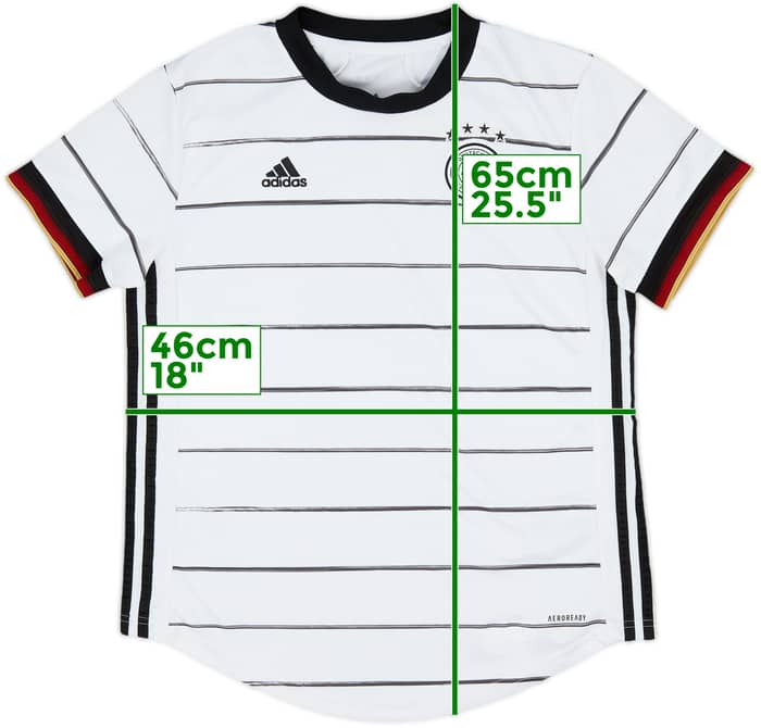 2020-21 Germany Home Shirt - 9/10 - (Women's M)