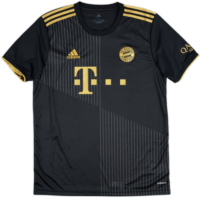 2021-22 Bayern Munich Away Shirt Musiala #42 - 9/10 - (L)