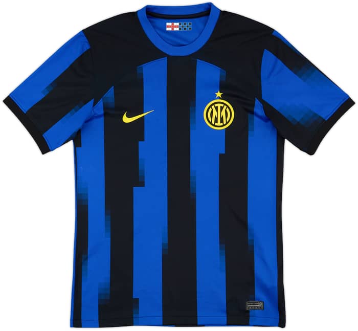 2023-24 Inter Milan Home Shirt Lautaro #10 - 9/10 - (S)