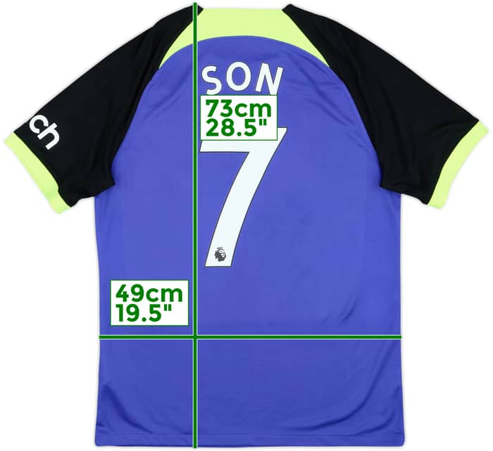 2022-23 Tottenham Away Shirt Son #7 - 8/10 - (M)