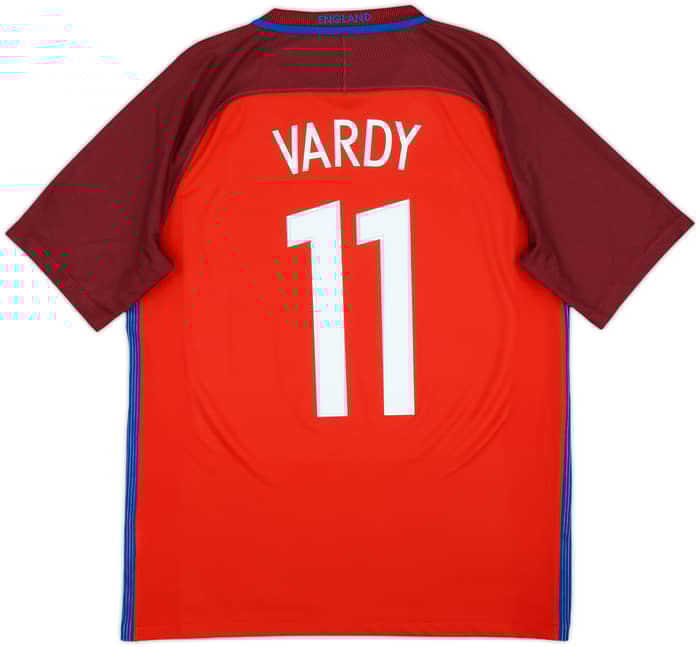 2016-17 England Away Shirt Vardy #11 - 8/10 - (M)