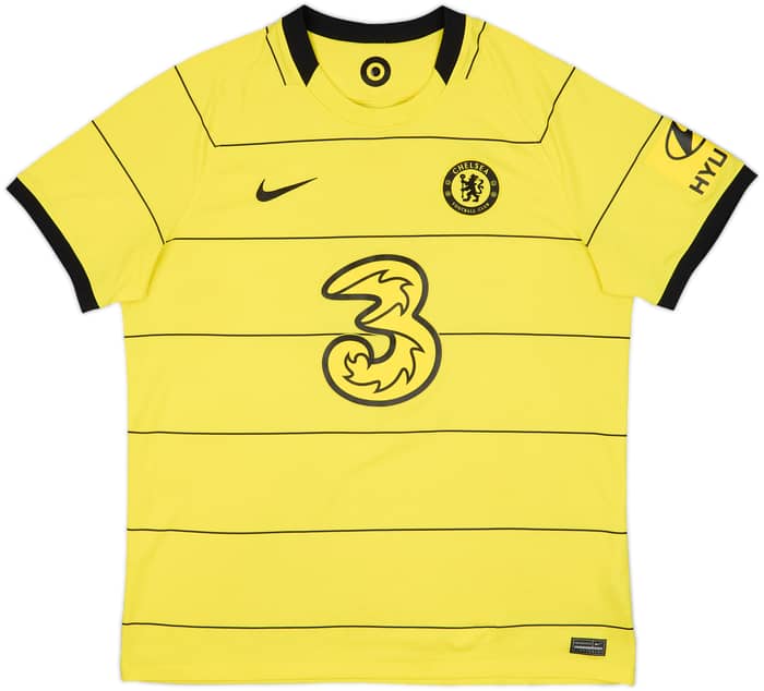 2021-22 Chelsea Away Shirt Mount #19 - 7/10 - (XL)