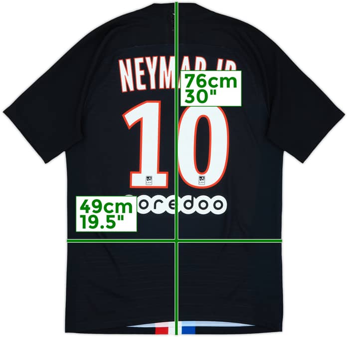 2019-20 Paris Saint-Germain Authentic Fourth Shirt Neymar Jr #10 - 8/10 - (M)
