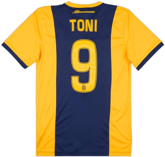 2014-15 Hellas Verona Home Shirt Toni #9 - 7/10 - (S)