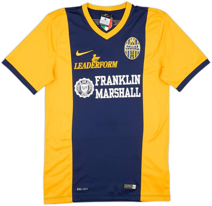 2014-15 Hellas Verona Home Shirt Toni #9 - 7/10 - (S)