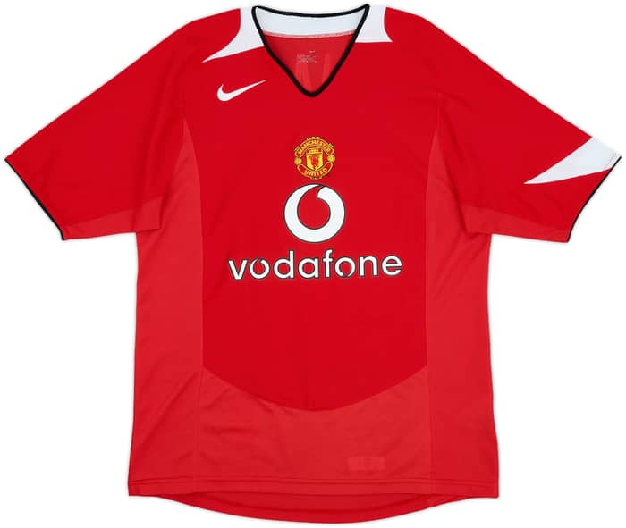 2004-06 Manchester United Home Shirt Ronaldo #7 - 8/10 - (S)