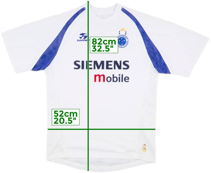 2004 Cruzeiro Away Shirt #8 - 5/10 - (L)