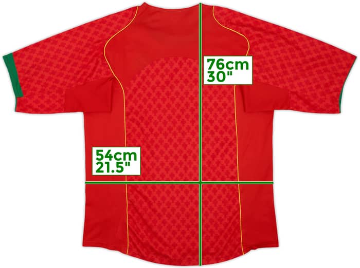 2004-06 Portugal Home Shirt - 5/10 - (XL)