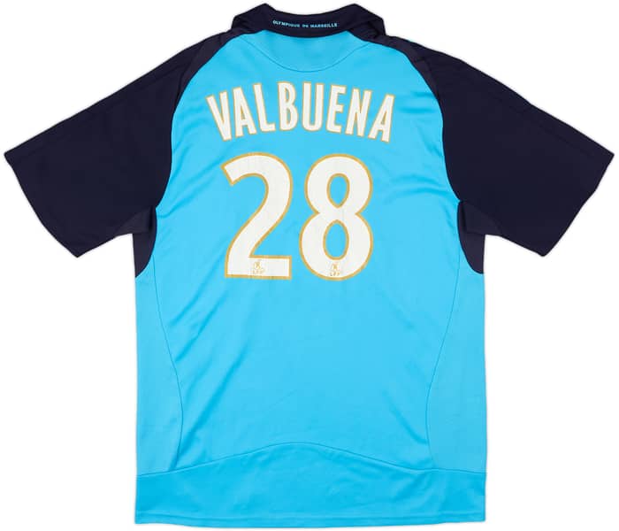 2008-09 Olympique Marseille Away Shirt Valbuena #28 - 6/10 - (M)