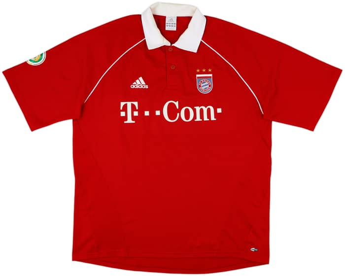 2005-06 Bayern Munich Home Shirt Ballack #13 - 8/10 - (XL)