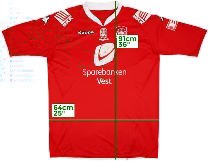 2008 Brann Centenary Home Shirt - 7/10 - (5XL)