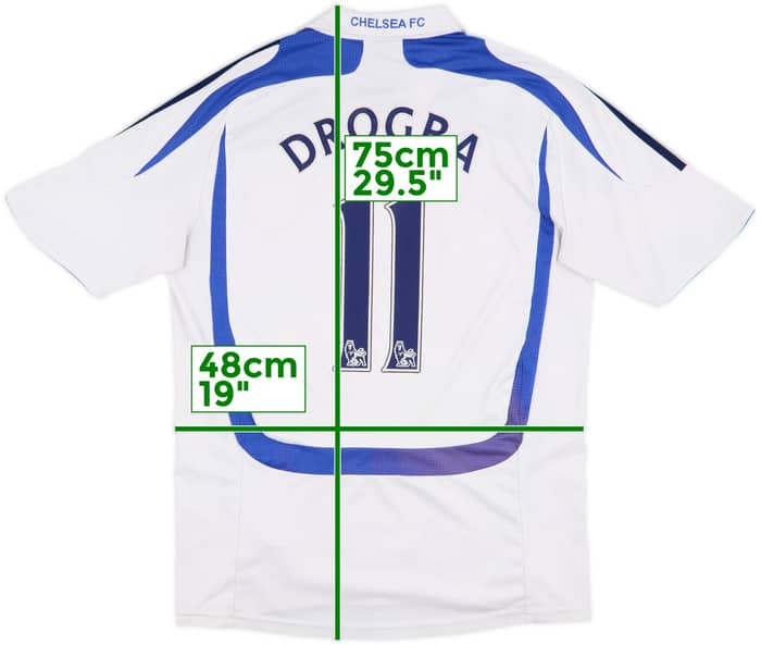 2007-08 Chelsea Third Shirt Drogba #11 - 5/10 - (S)